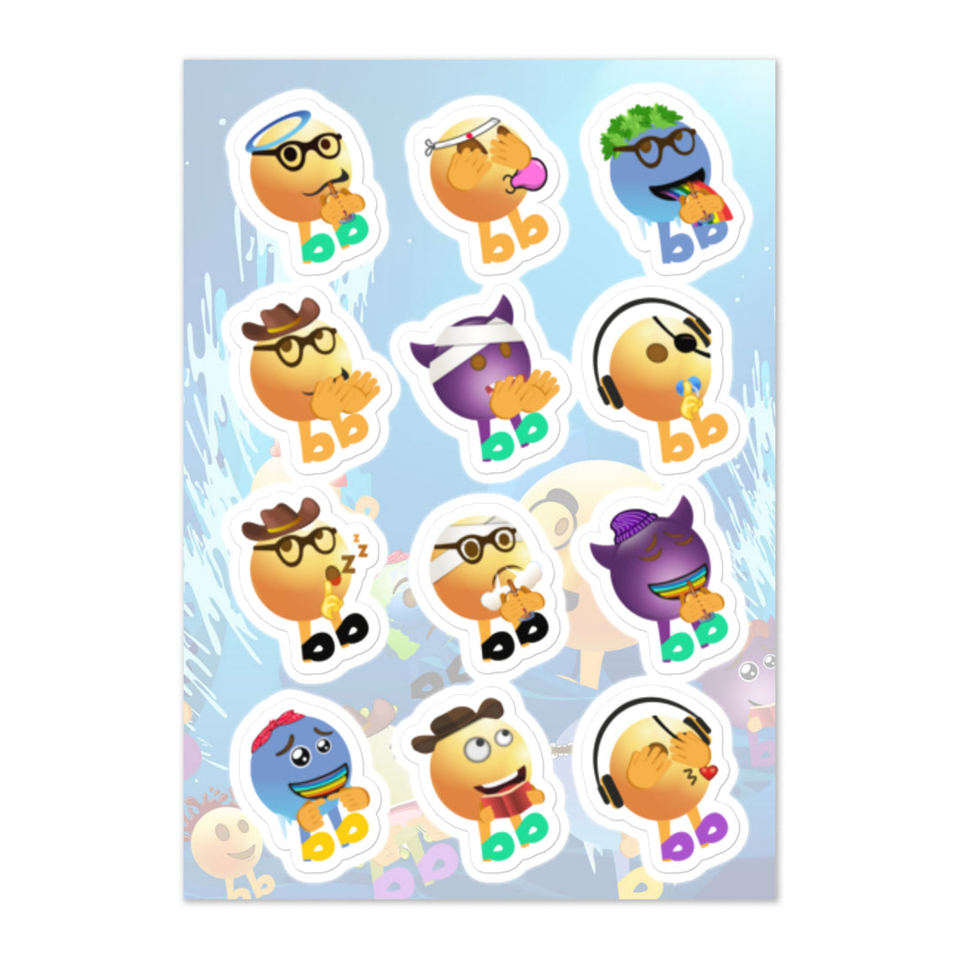 Megabb MaMa Stickers - Emojibb