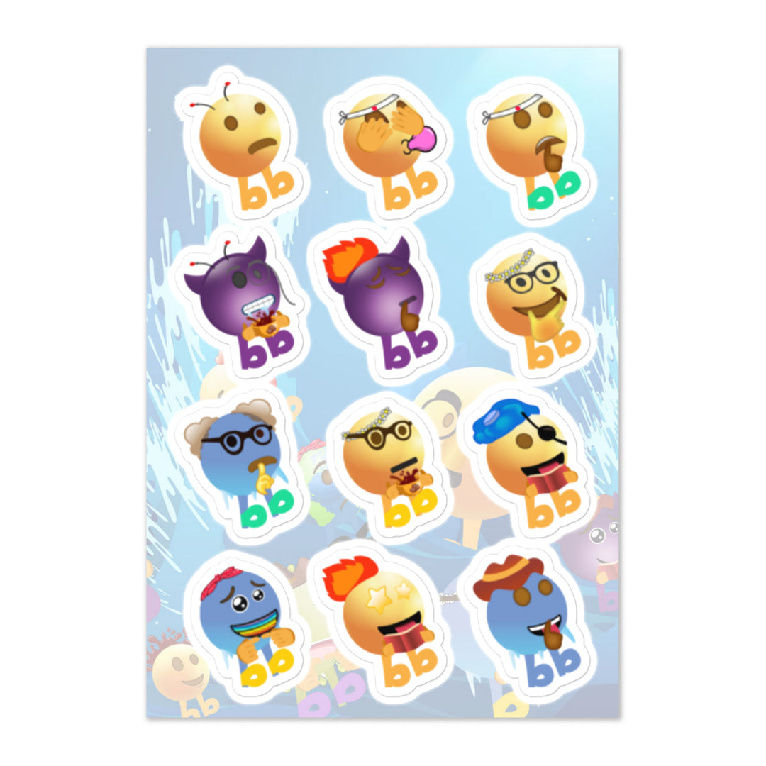 Megabb MaMa Stickers - Emojibb
