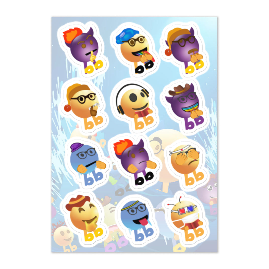 Megabb MaMa Stickers - Emojibb