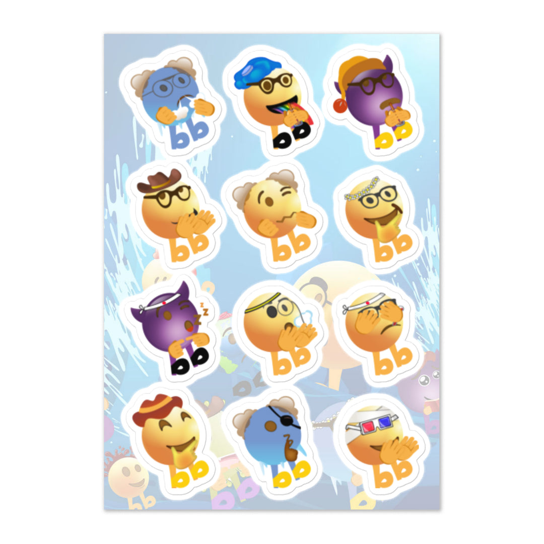 Megabb MaMa Stickers - Emojibb