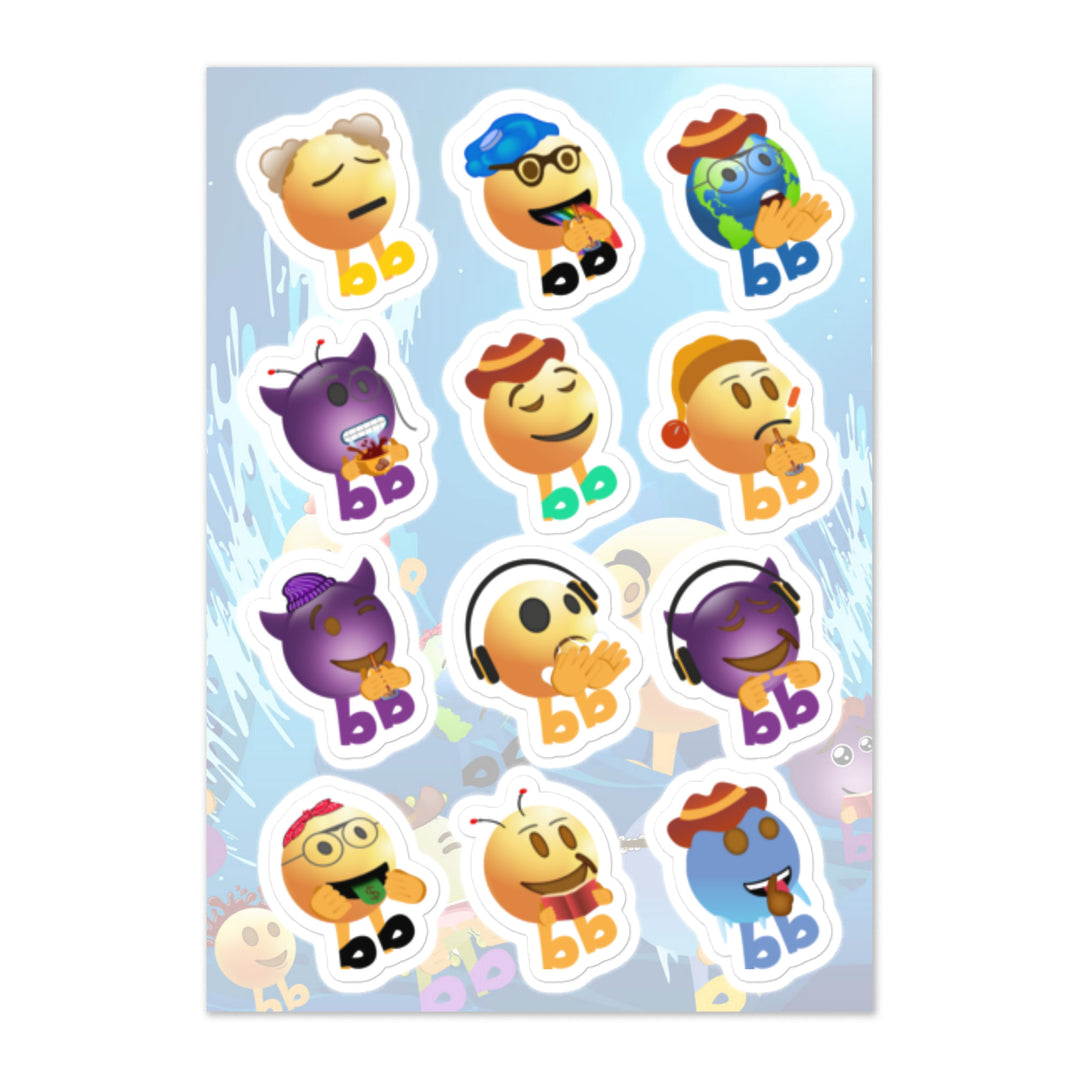 Megabb MaMa Stickers - Emojibb