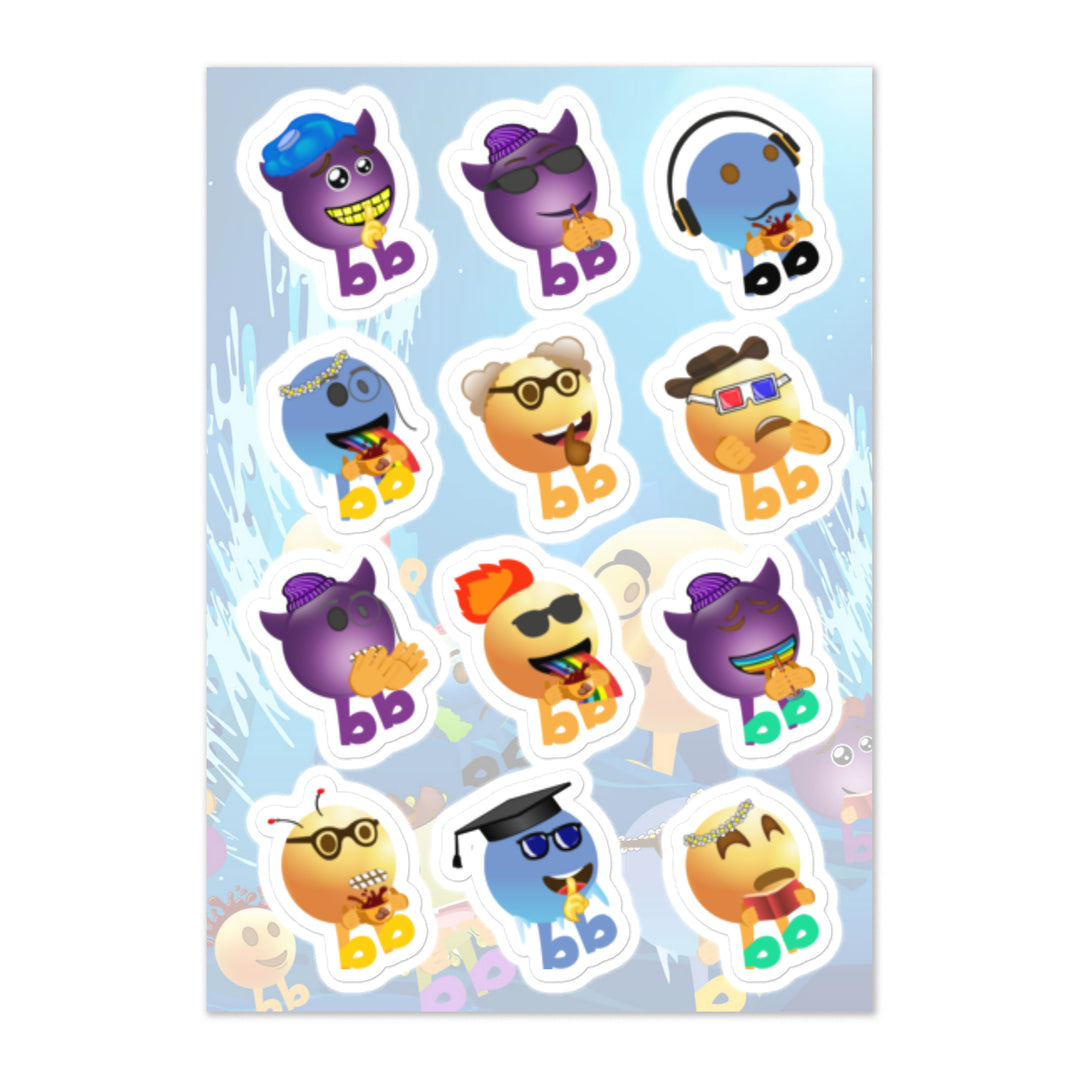 Megabb MaMa Stickers - Emojibb