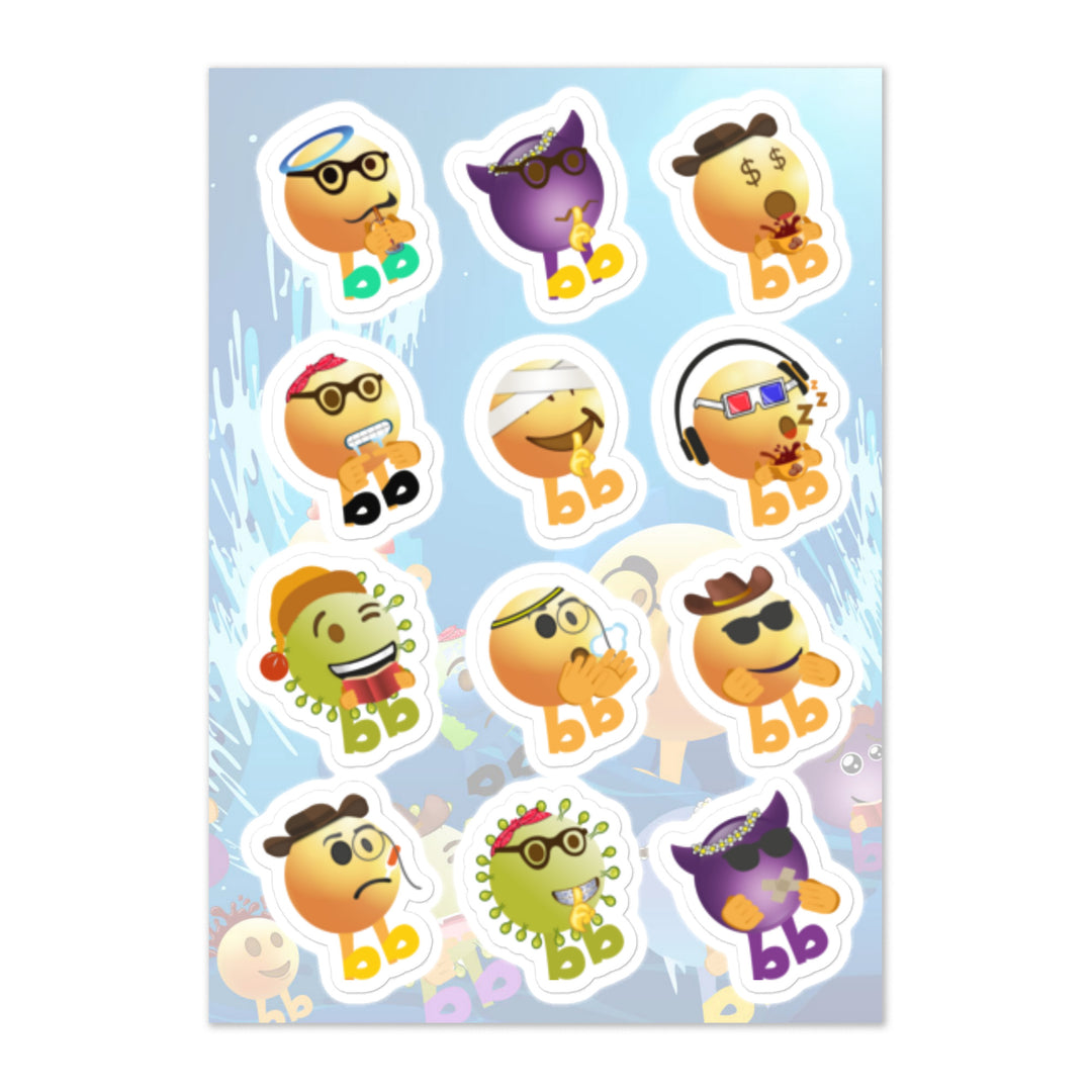 Megabb MaMa Stickers - Emojibb