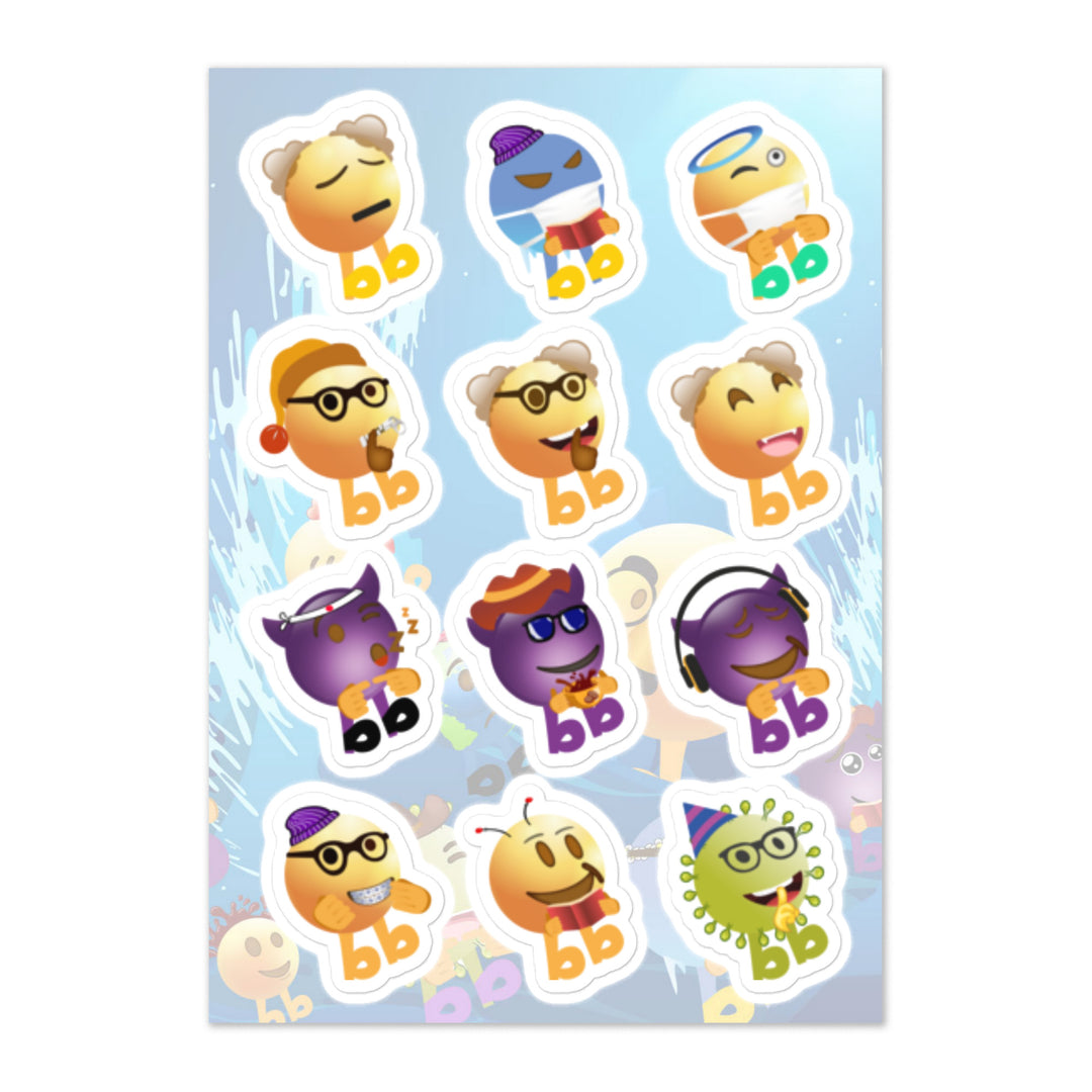 Megabb MaMa Stickers - Emojibb