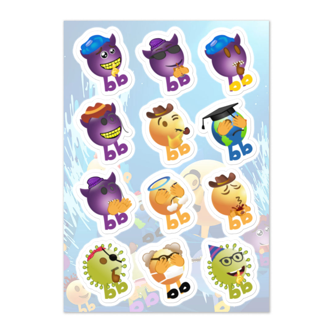 Megabb MaMa Stickers - Emojibb