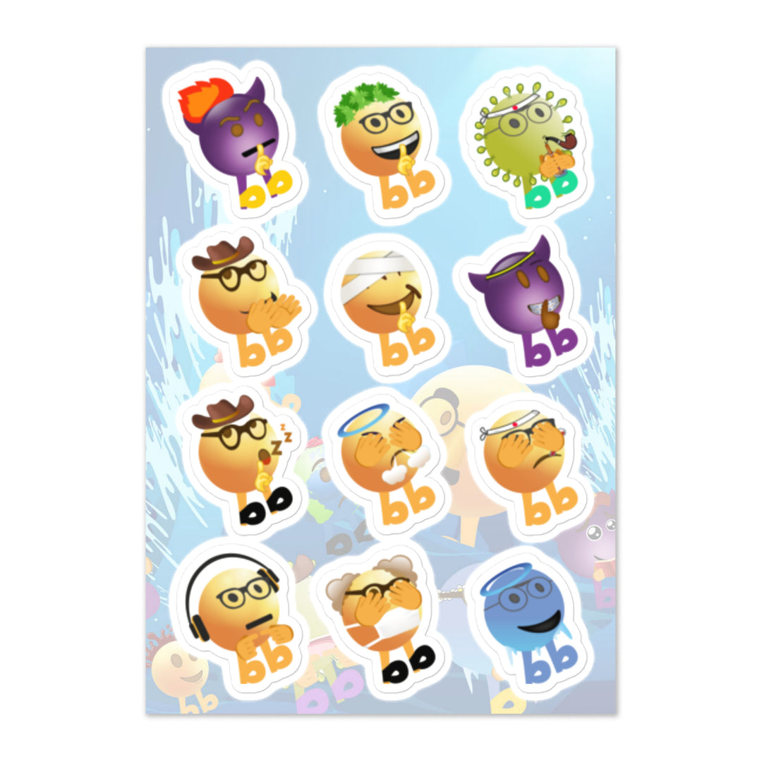 Megabb MaMa Stickers - Emojibb