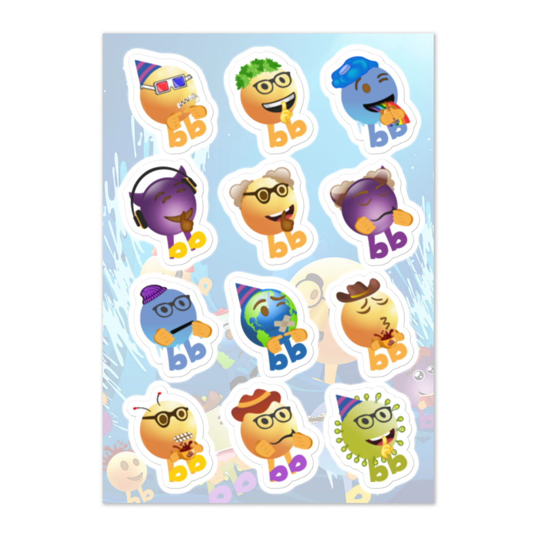 Megabb MaMa Stickers - Emojibb