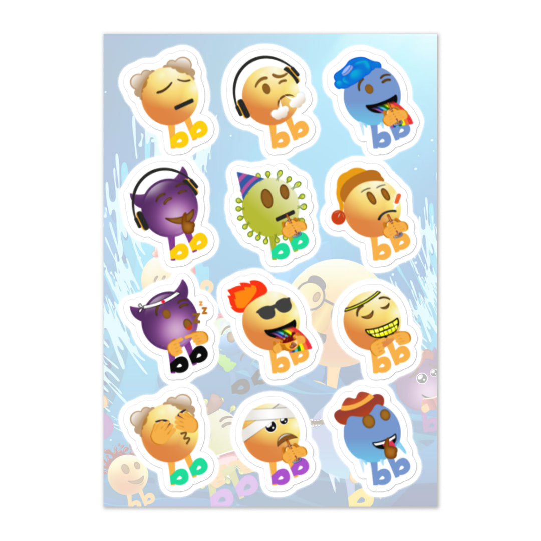 Megabb MaMa Stickers - Emojibb