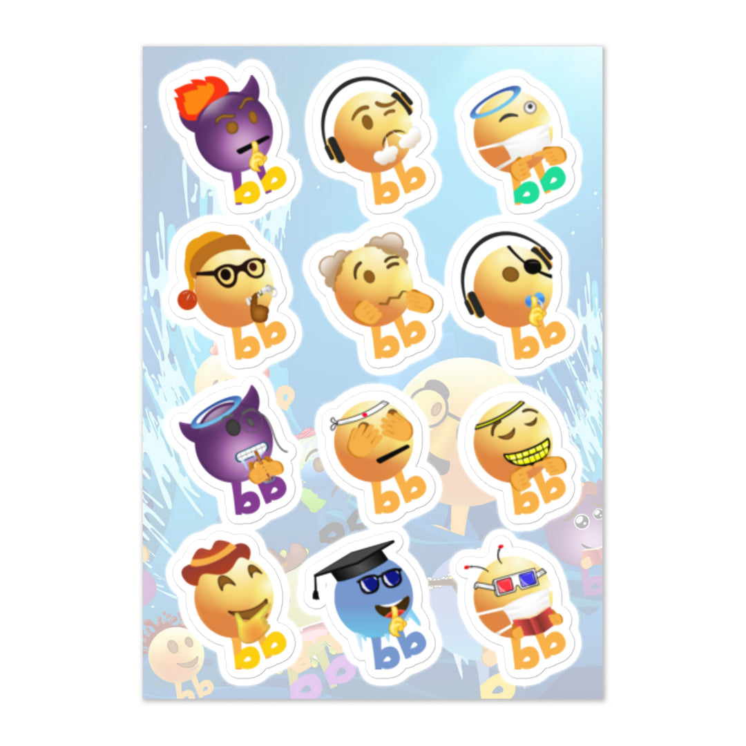 Megabb MaMa Stickers - Emojibb