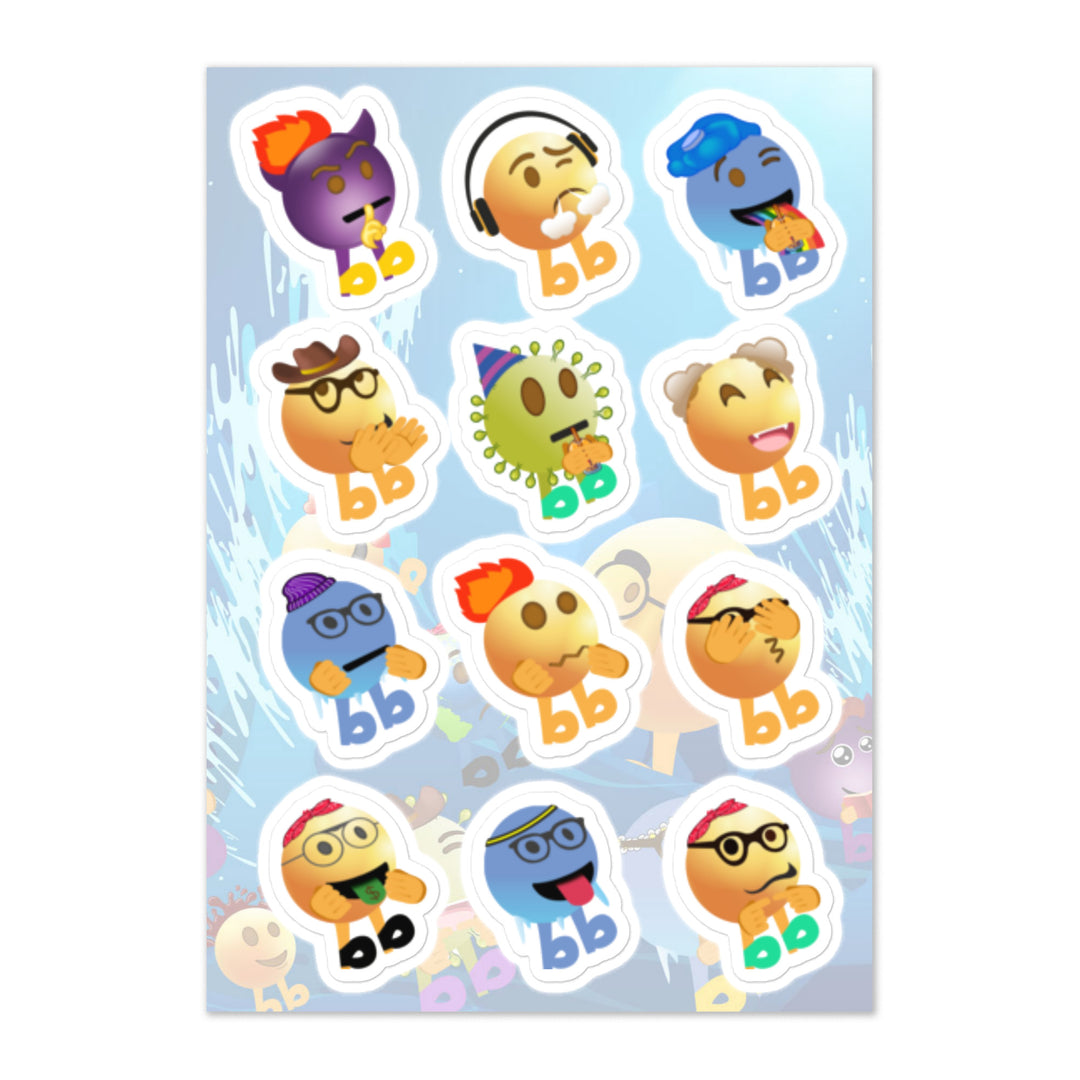 Megabb MaMa Stickers - Emojibb