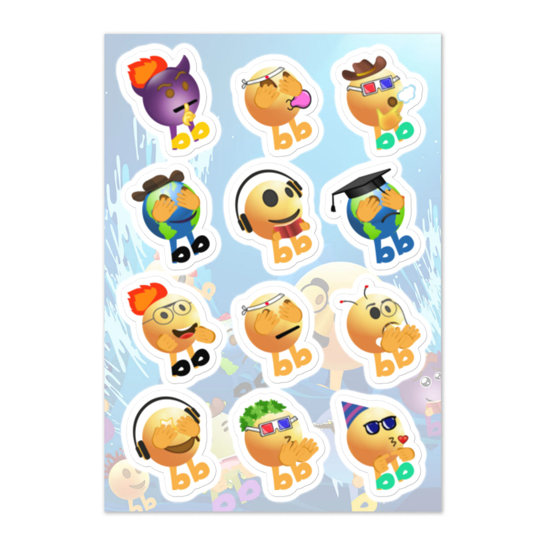 Megabb MaMa Stickers - Emojibb