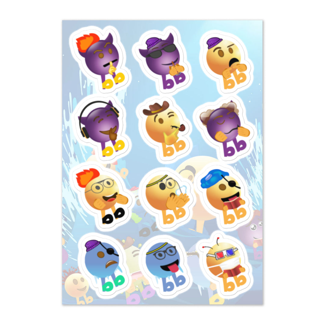 Megabb MaMa Stickers - Emojibb