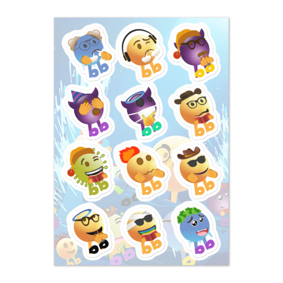 Megabb MaMa Stickers - Emojibb