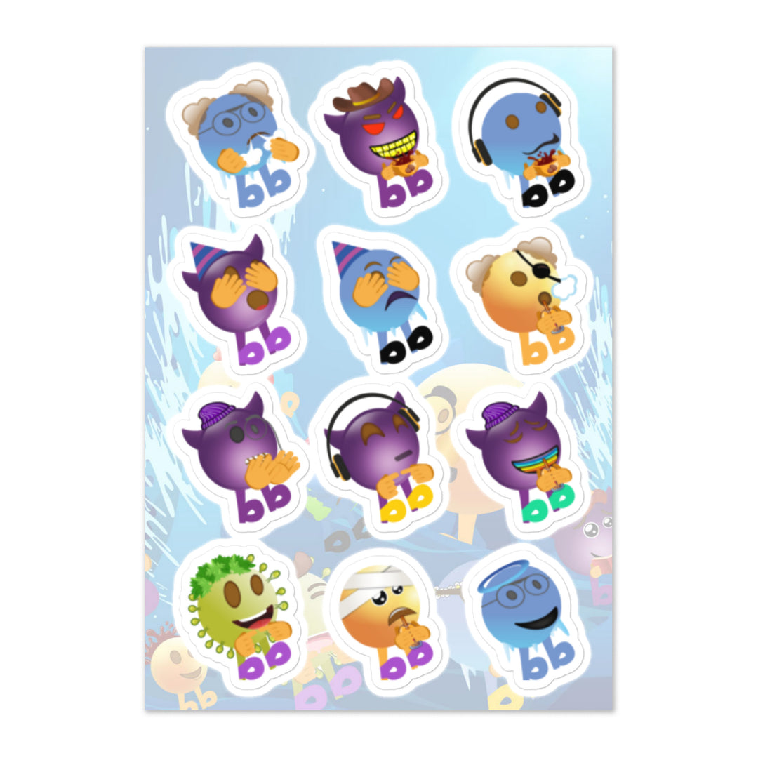 Megabb MaMa Stickers - Emojibb