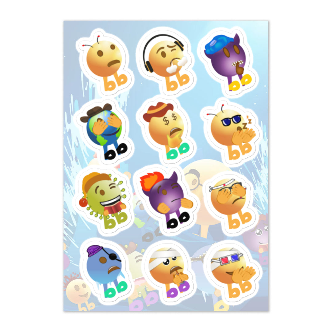 Megabb MaMa Stickers - Emojibb