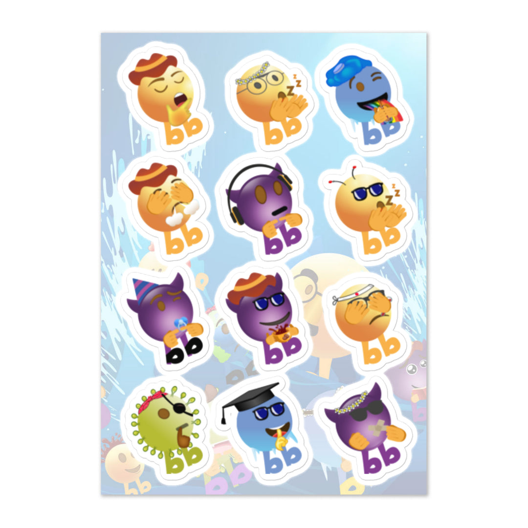 Megabb MaMa Stickers - Emojibb