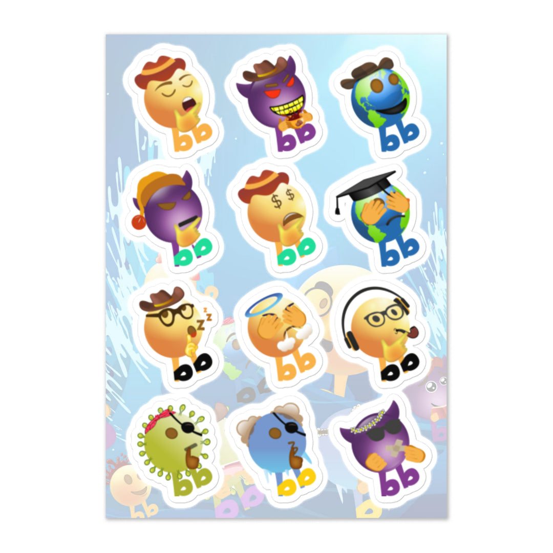 Megabb MaMa Stickers - Emojibb