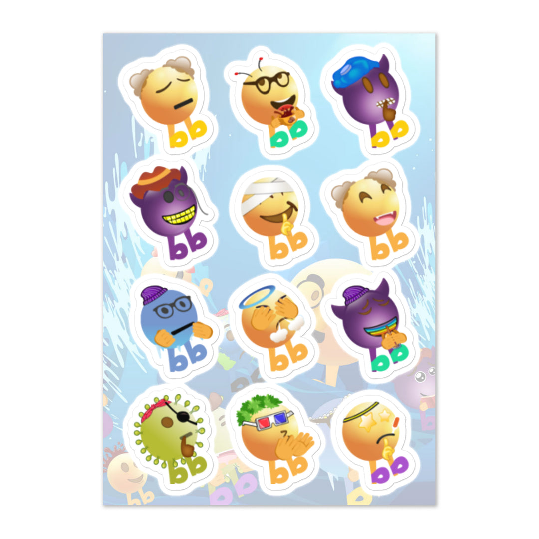 Megabb MaMa Stickers - Emojibb