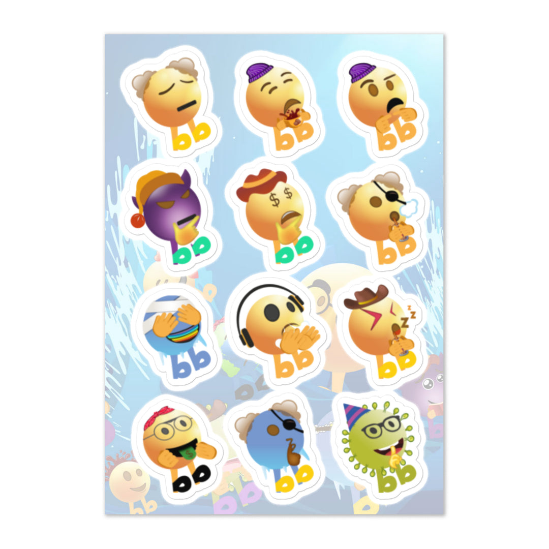 Megabb MaMa Stickers - Emojibb