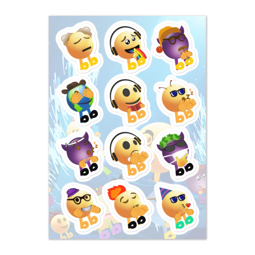 Megabb MaMa Stickers - Emojibb