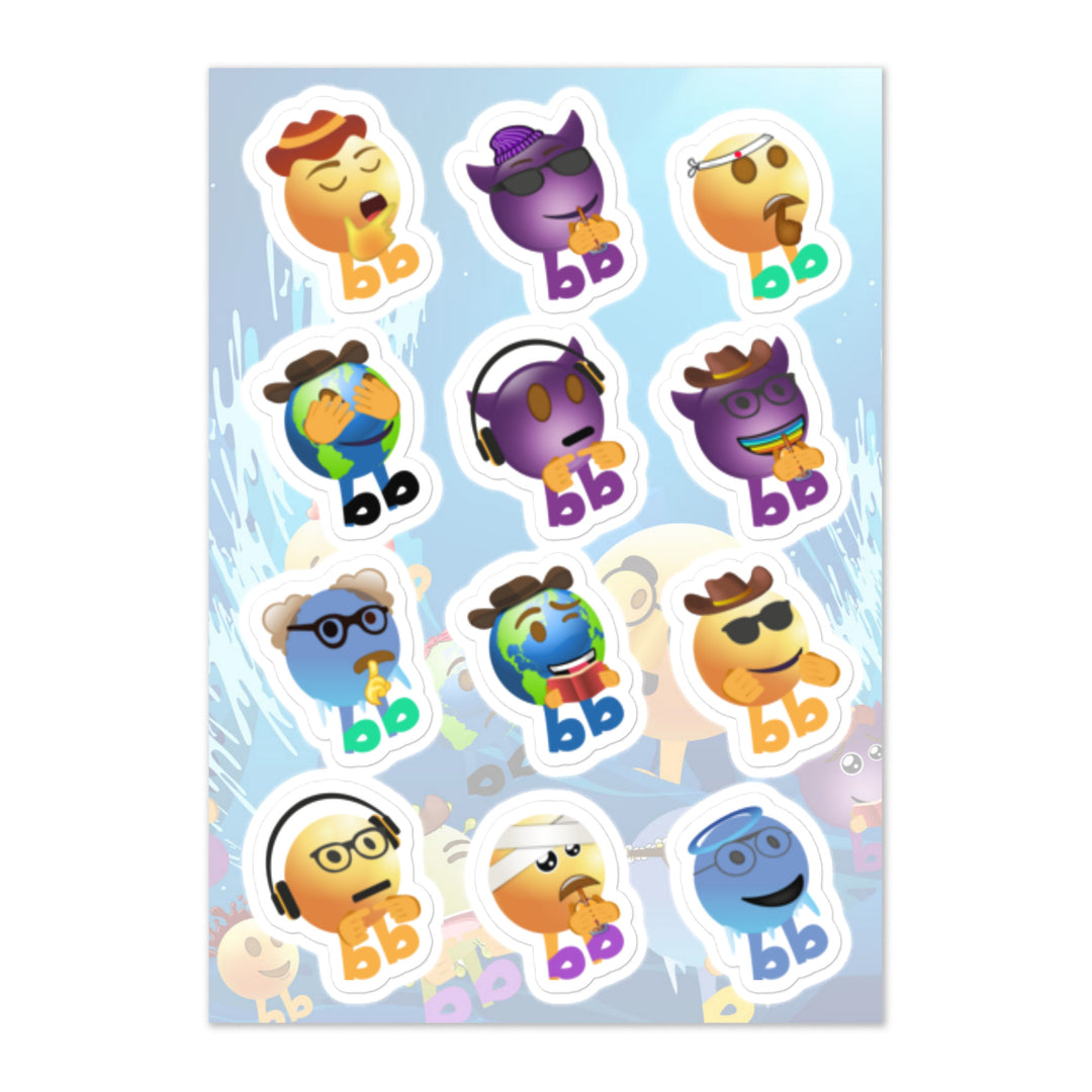 Megabb MaMa Stickers - Emojibb