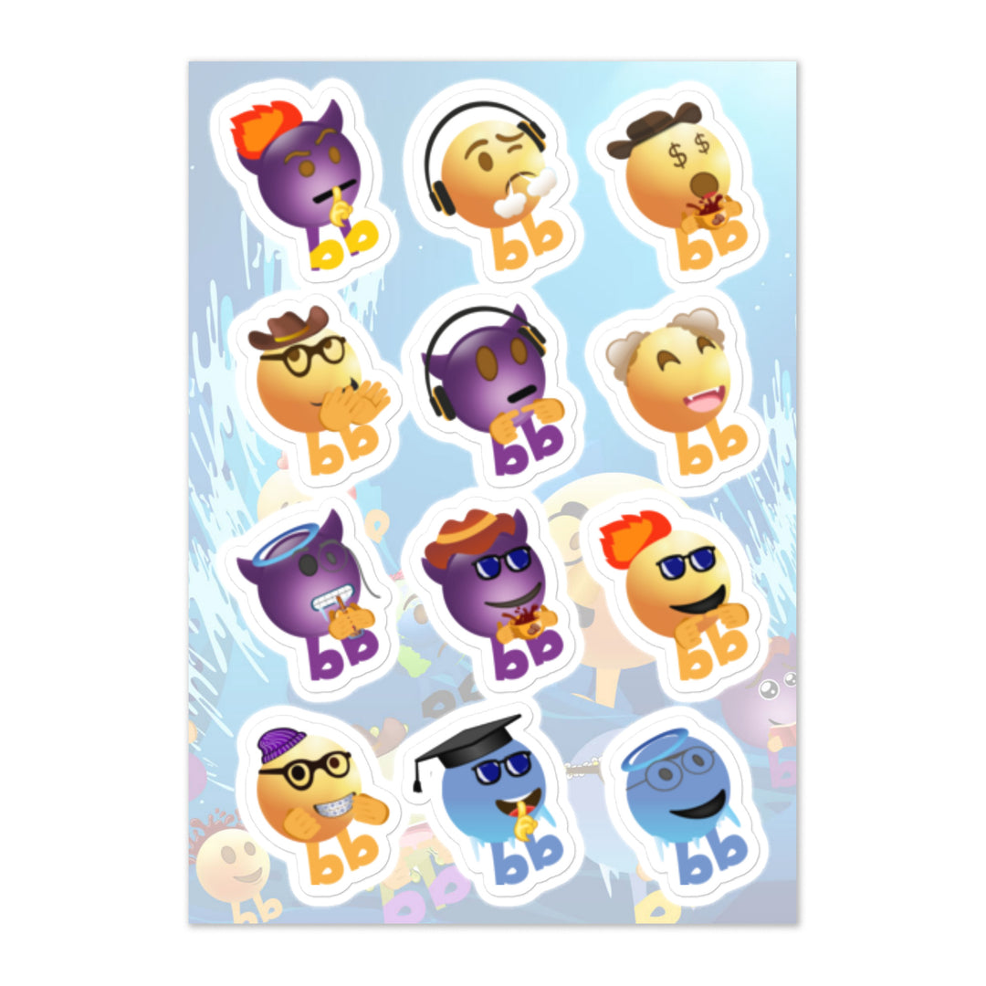 Megabb MaMa Stickers - Emojibb
