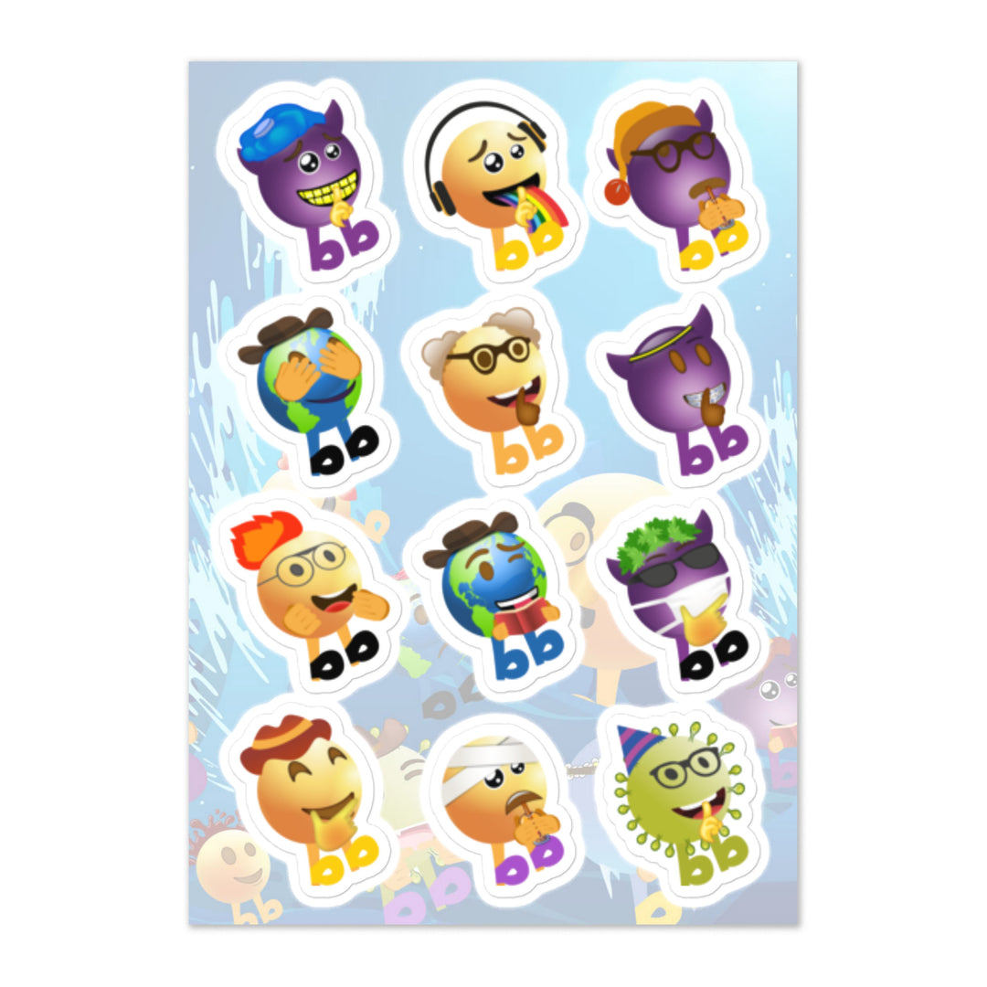 Megabb MaMa Stickers - Emojibb