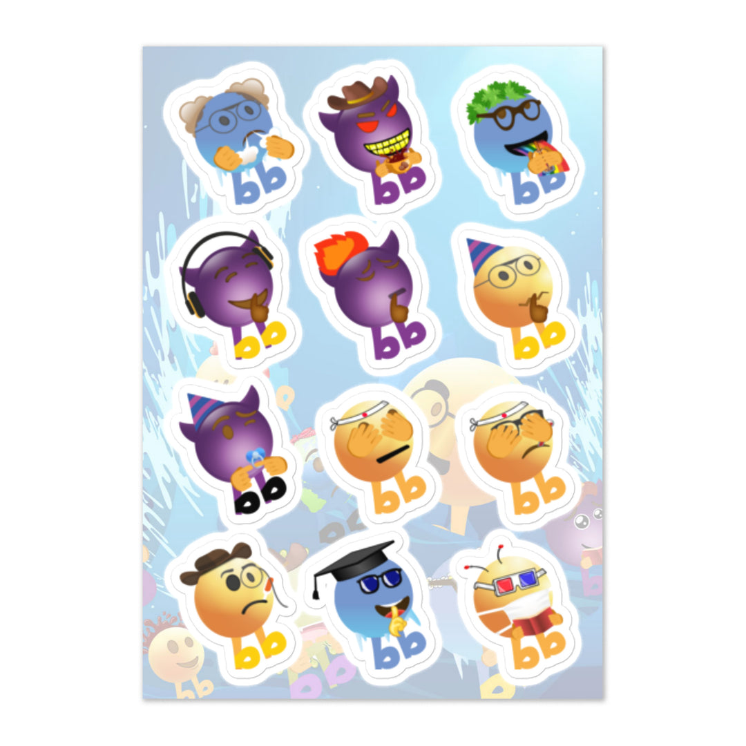 Megabb MaMa Stickers - Emojibb