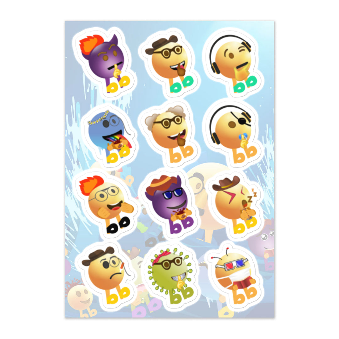 Megabb MaMa Stickers - Emojibb