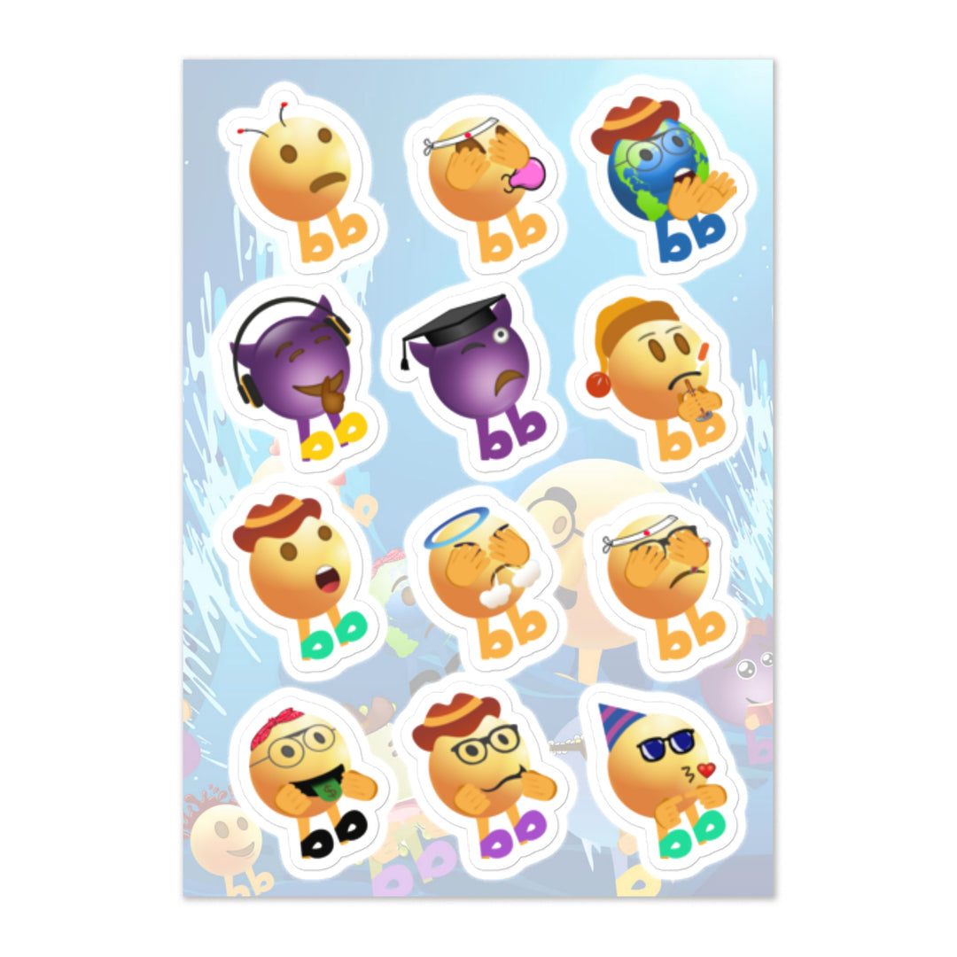 Megabb MaMa Stickers - Emojibb