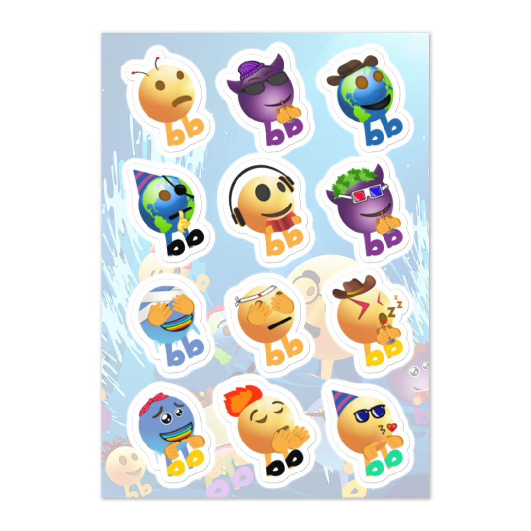 Megabb MaMa Stickers - Emojibb