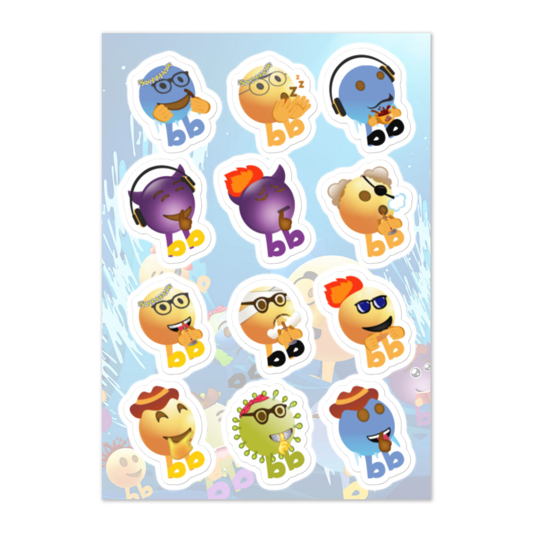 Megabb MaMa Stickers - Emojibb