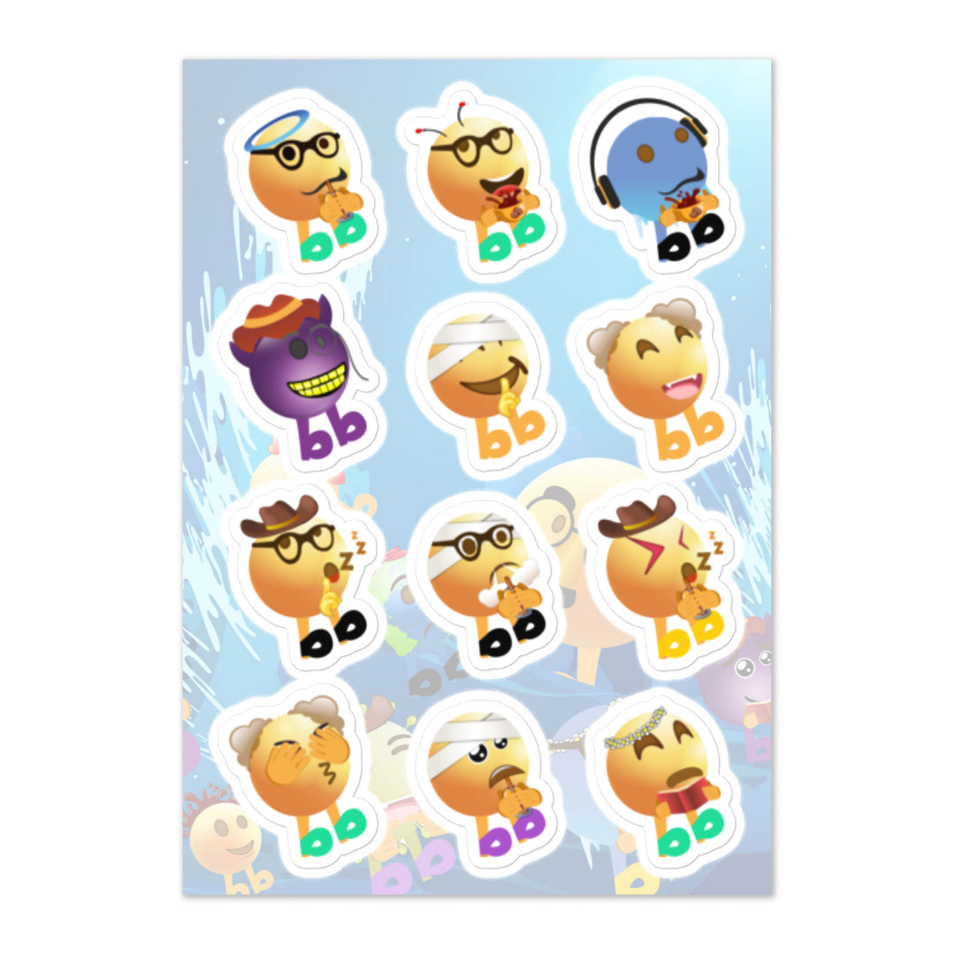 Megabb MaMa Stickers - Emojibb