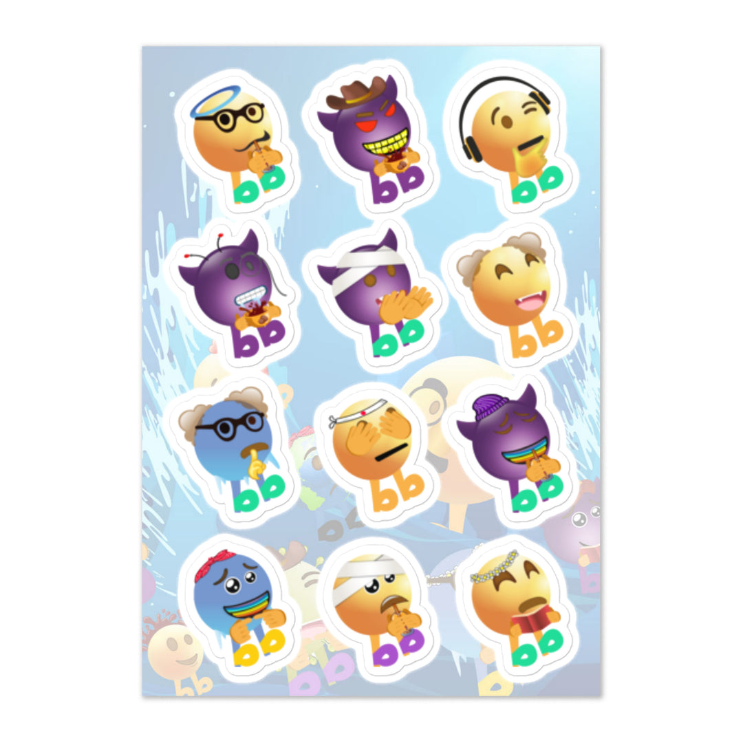 Megabb MaMa Stickers - Emojibb