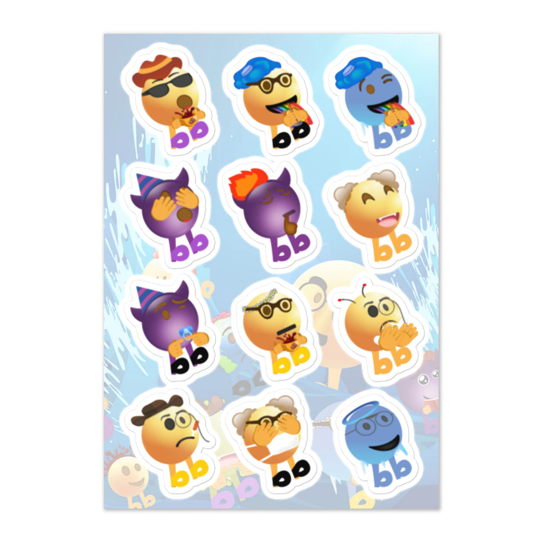Megabb MaMa Stickers - Emojibb