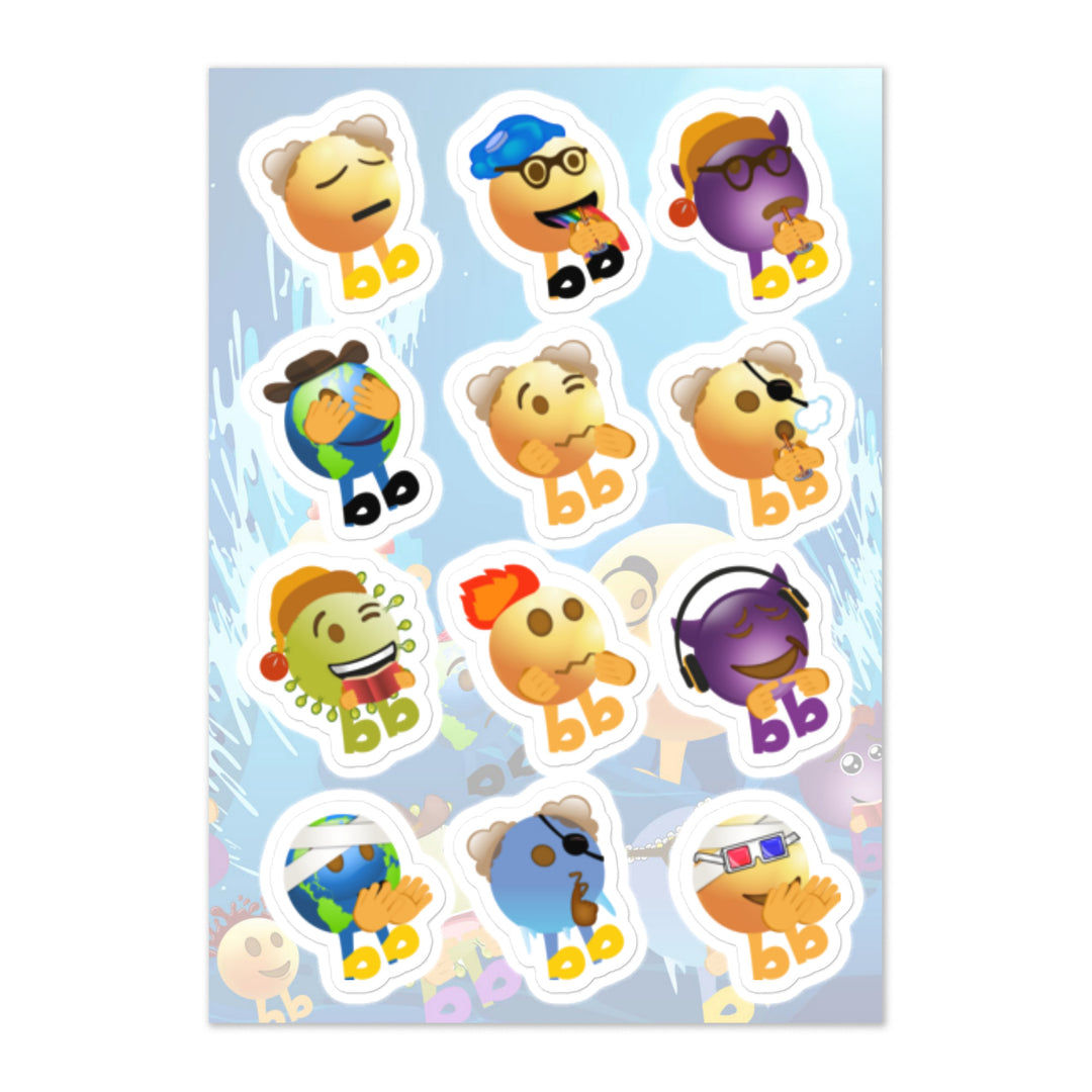 Megabb MaMa Stickers - Emojibb