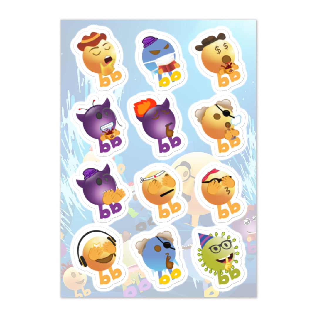 Megabb MaMa Stickers - Emojibb