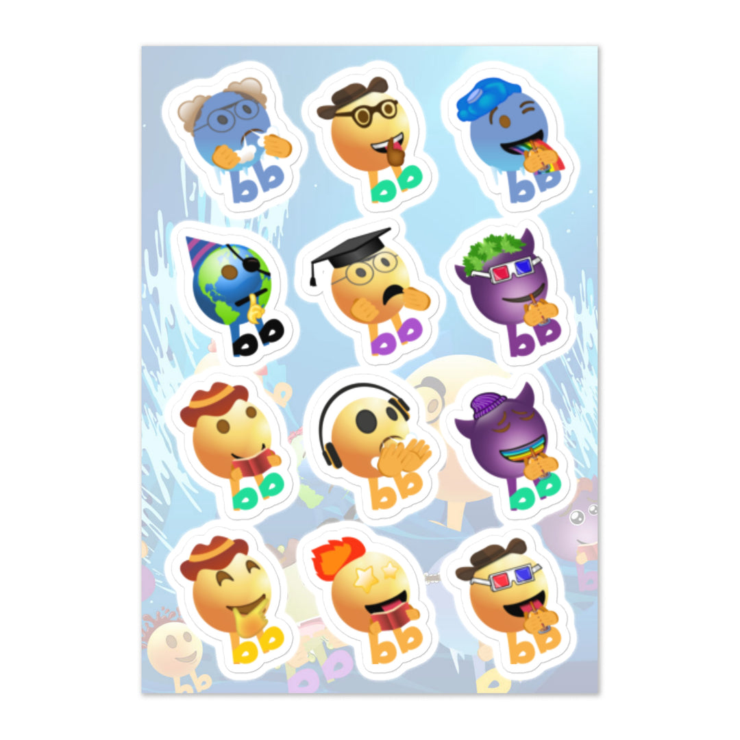 Megabb MaMa Stickers - Emojibb