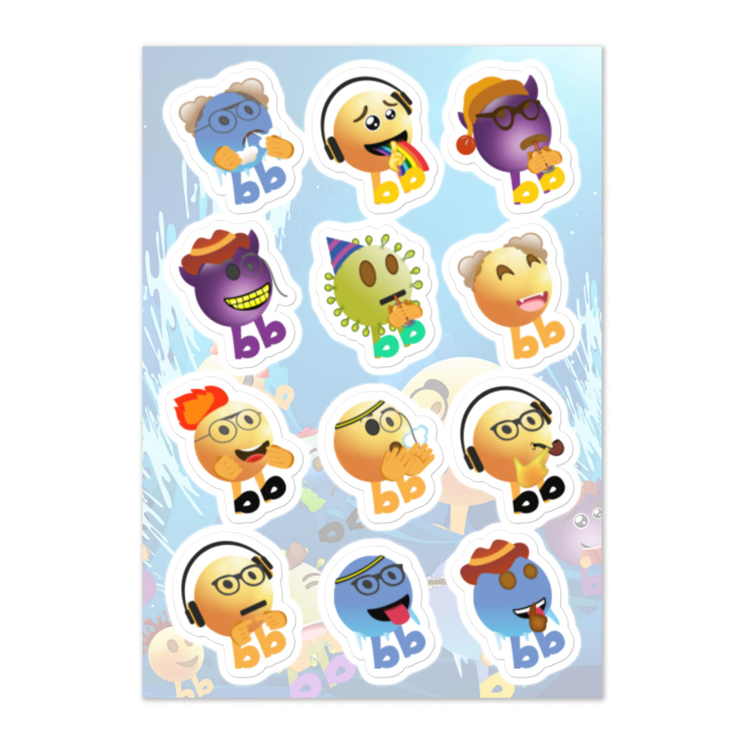 Megabb MaMa Stickers - Emojibb