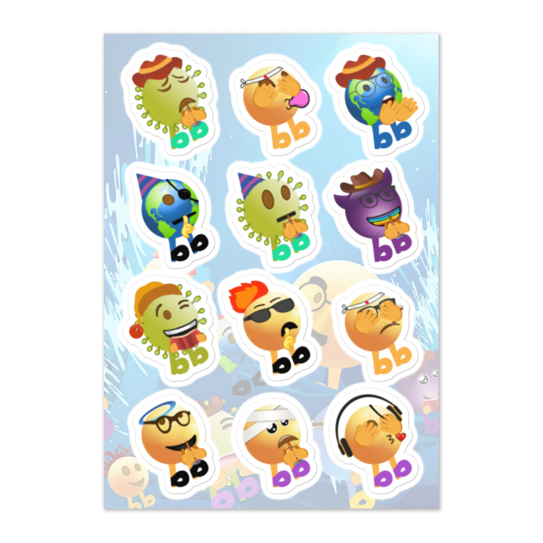 Megabb MaMa Stickers - Emojibb