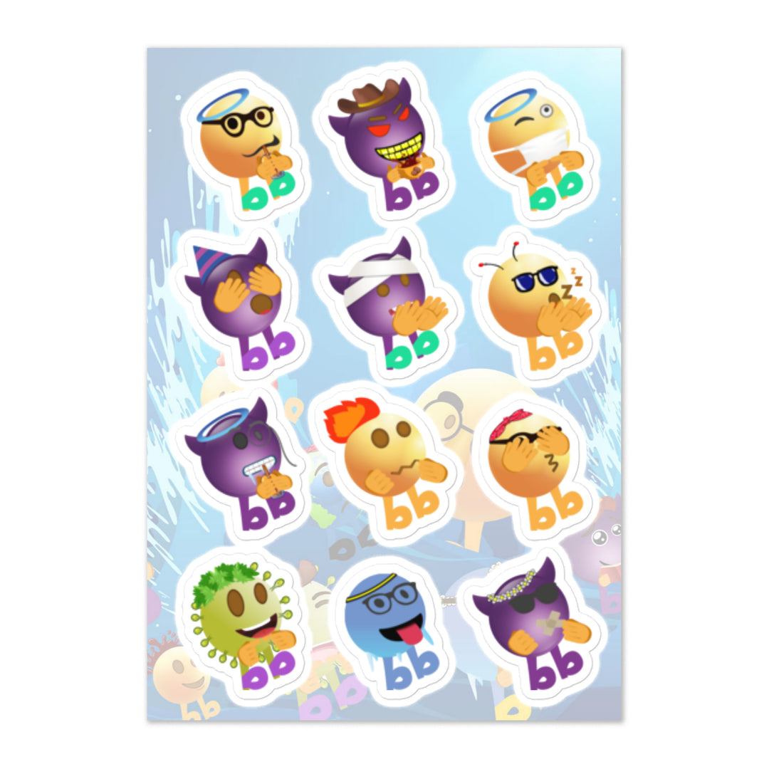 Megabb MaMa Stickers - Emojibb