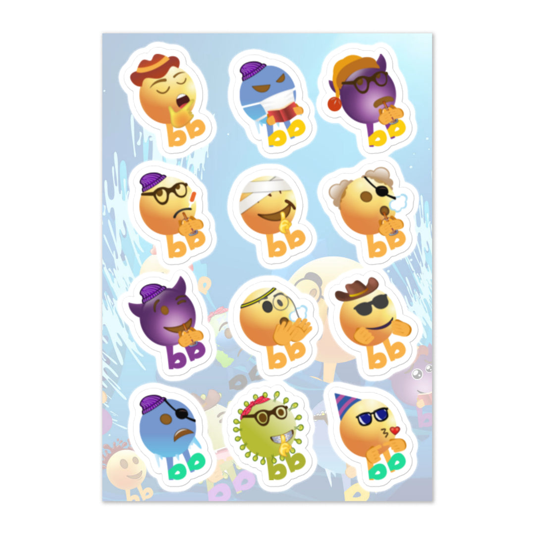 Megabb MaMa Stickers - Emojibb