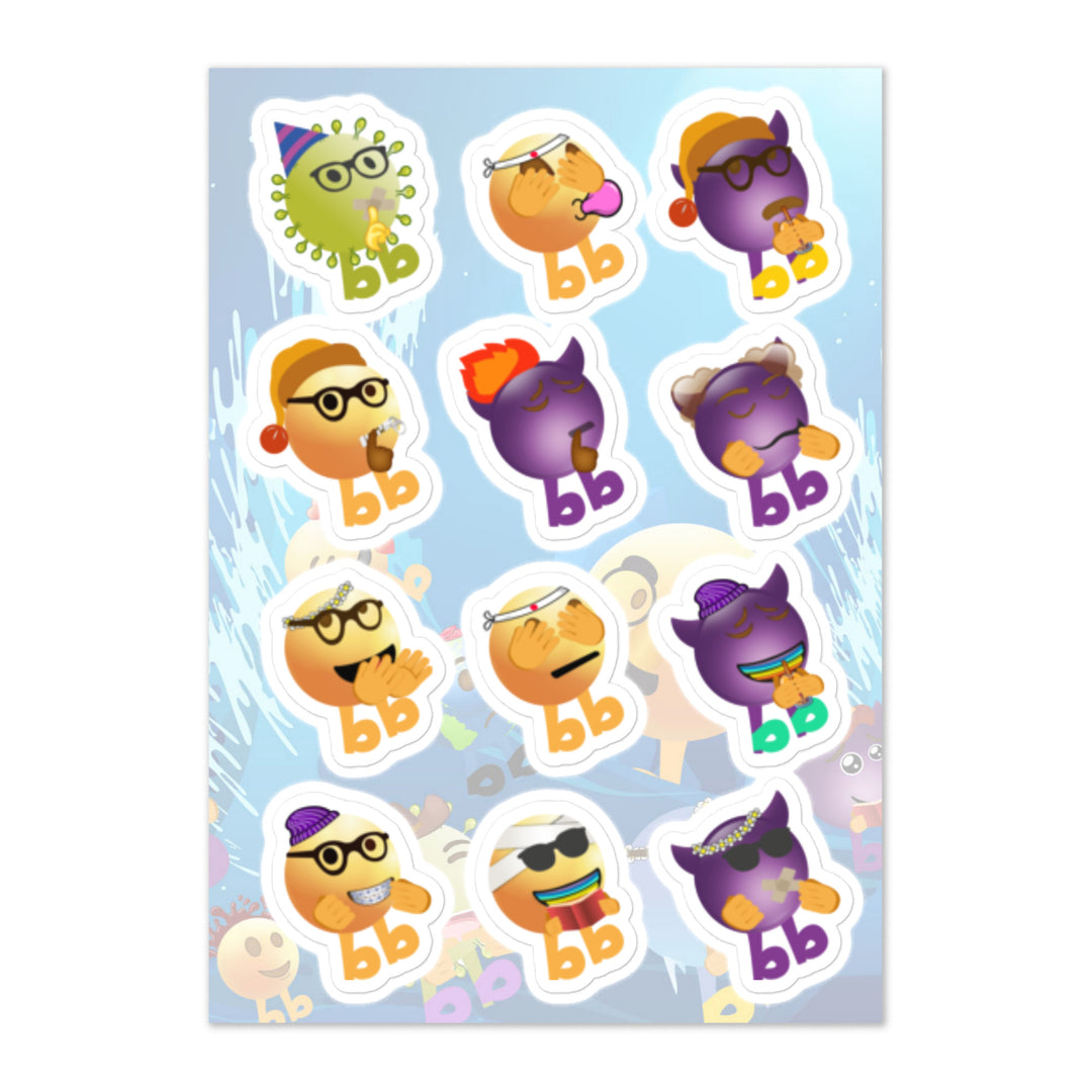 Megabb MaMa Stickers - Emojibb