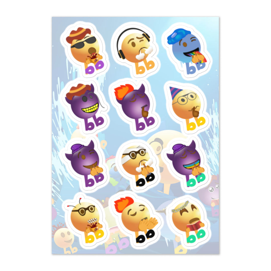 Megabb MaMa Stickers - Emojibb