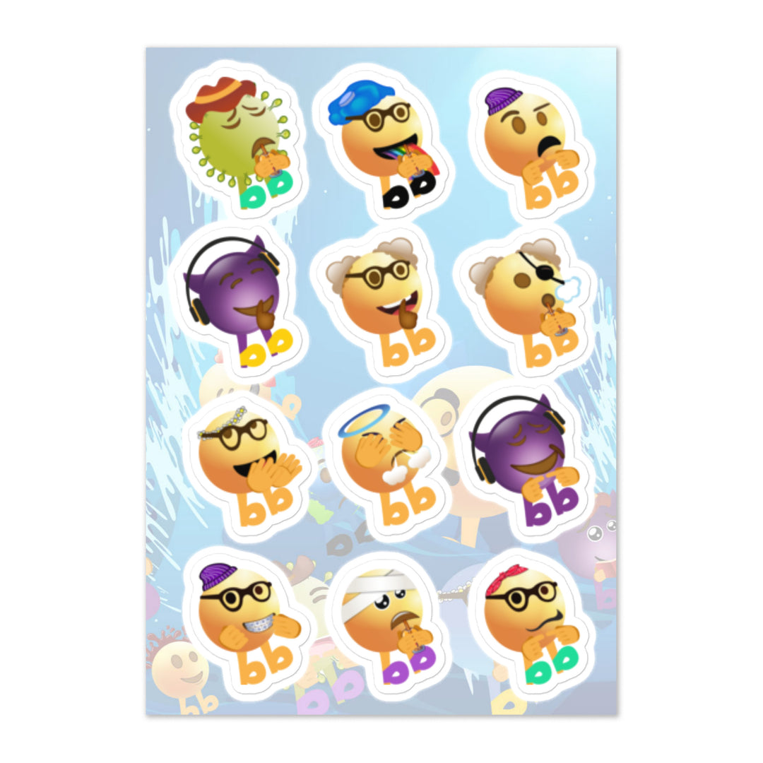 Megabb MaMa Stickers - Emojibb