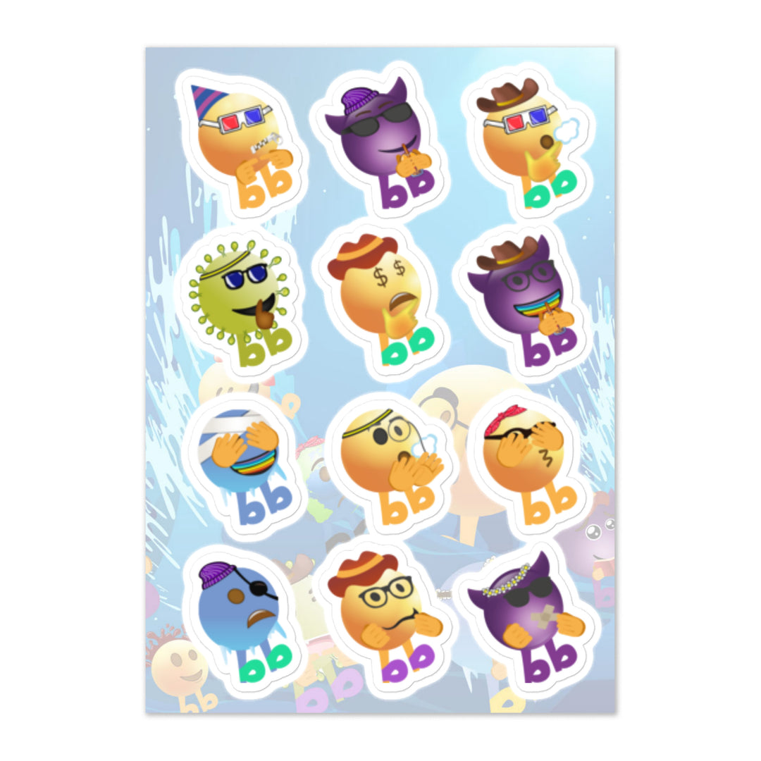 Megabb MaMa Stickers - Emojibb