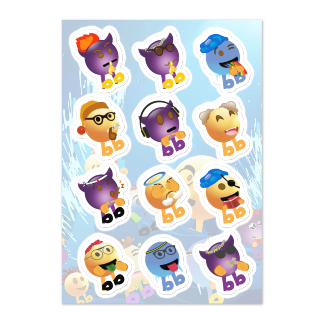 Megabb MaMa Stickers - Emojibb