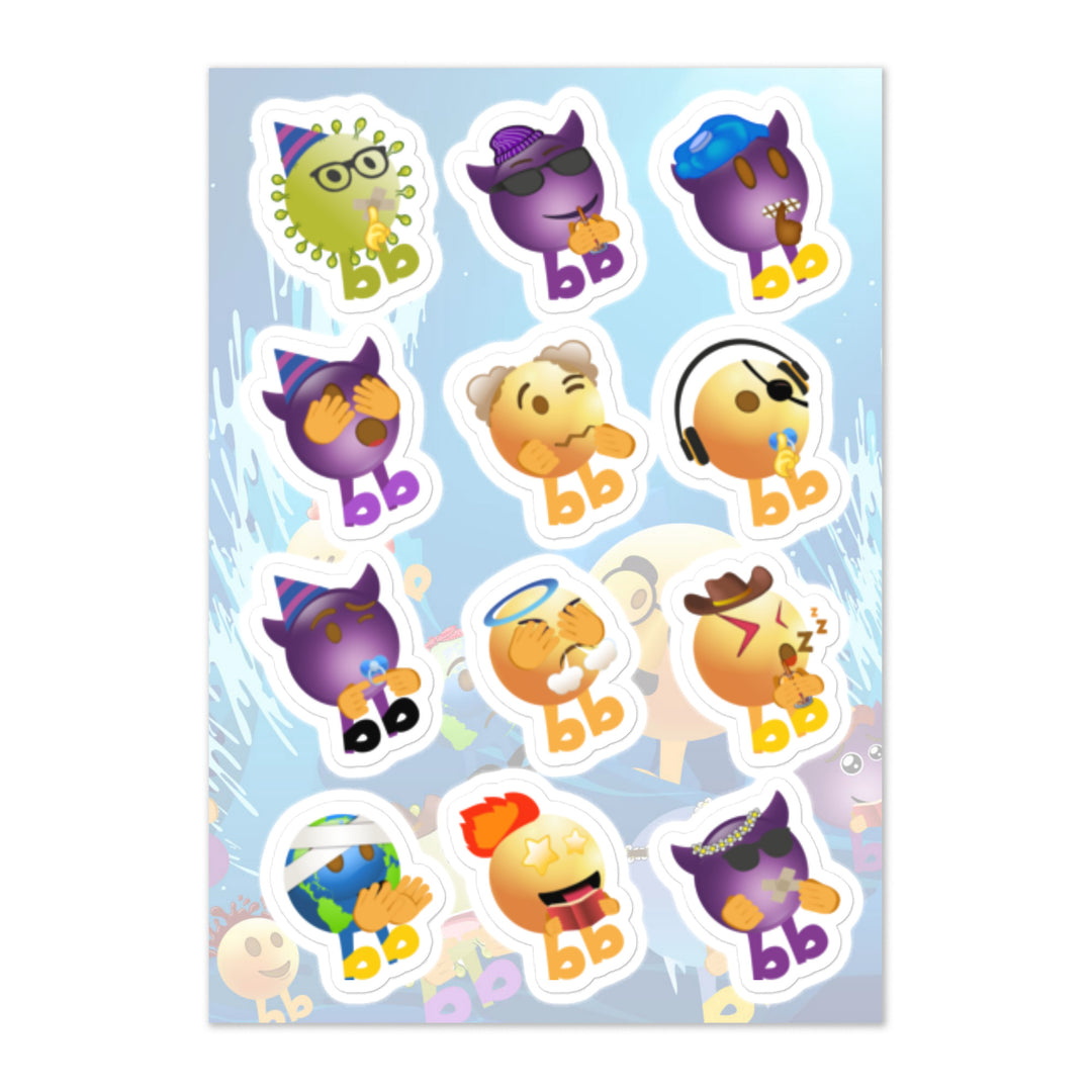 Megabb MaMa Stickers - Emojibb