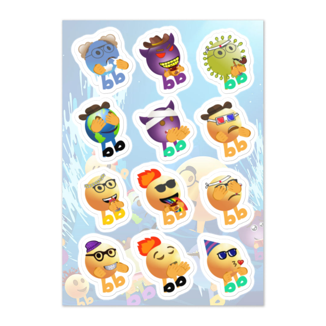 Megabb MaMa Stickers - Emojibb