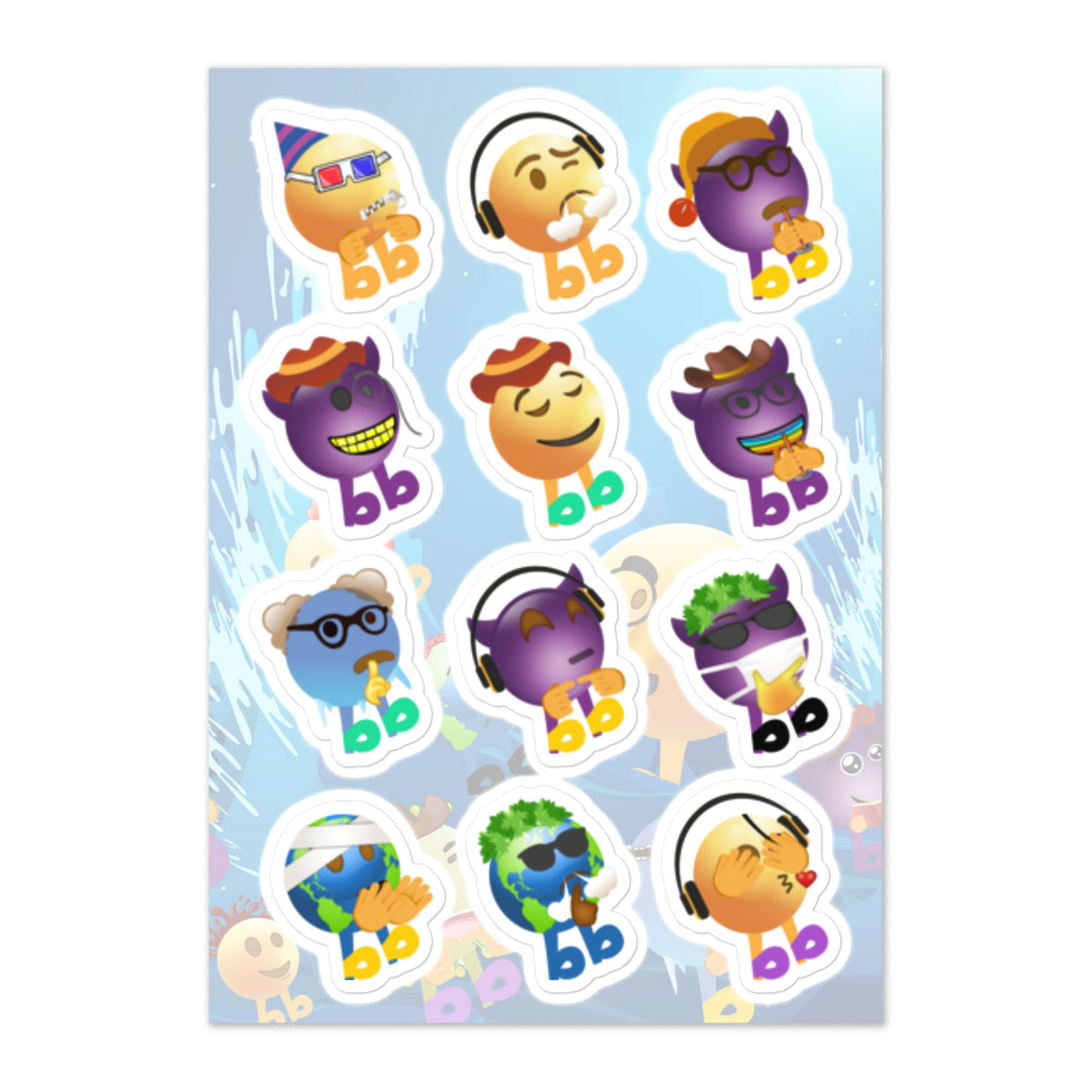 Megabb MaMa Stickers - Emojibb